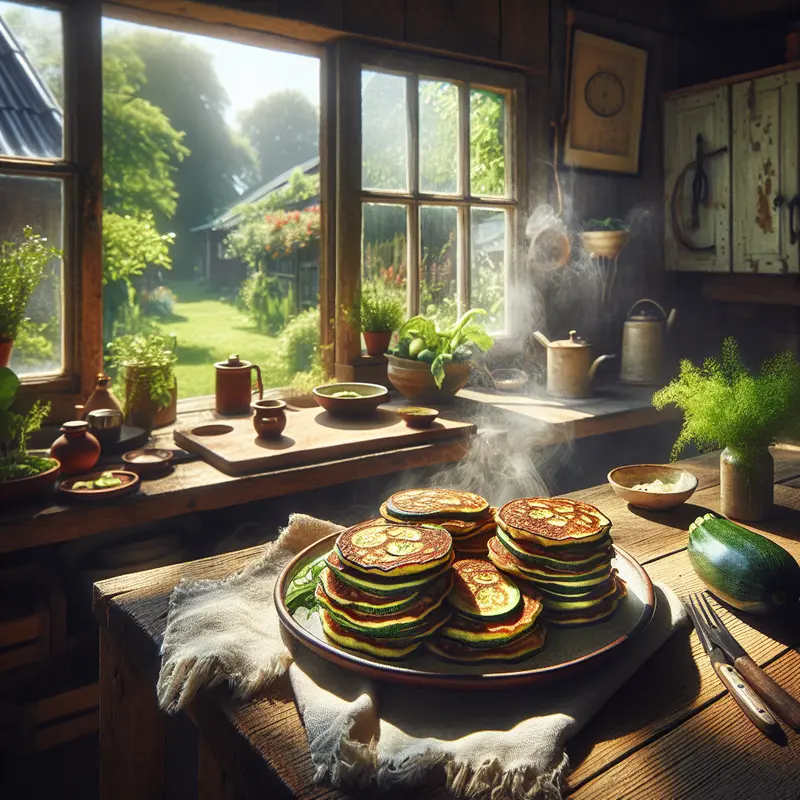 Historia chrupiących placuszków z cukinii – mój pomysł na słony brunch