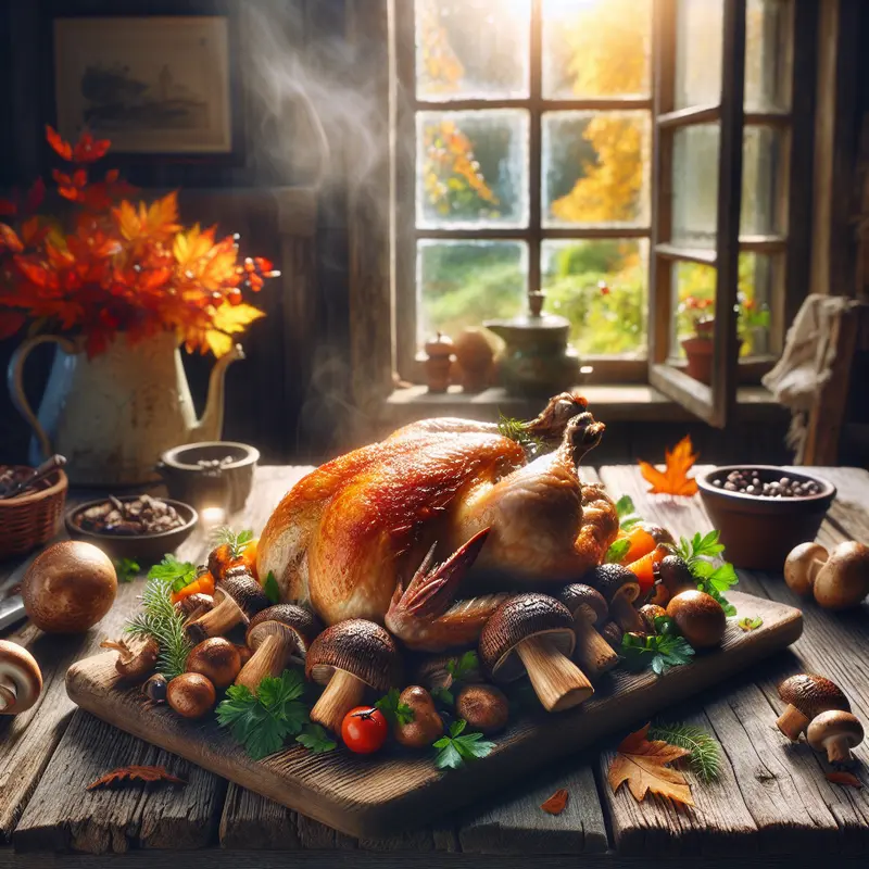 Historia jesiennego pęczotta z leśnymi grzybami – mój powrót do smaków dzieciństwa