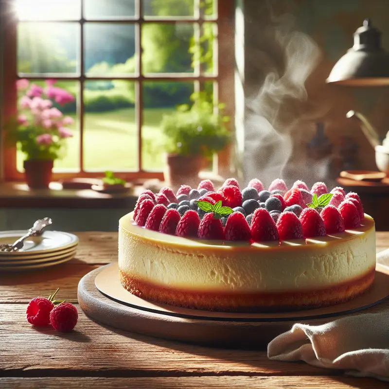 Historia kremowego sernika waniliowo-malinowego – mój letni klasyk z białą czekoladą