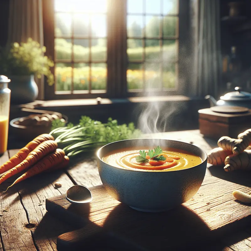 Historia kremu z pieczonej marchewki i imbiru – mój rozgrzewający moment