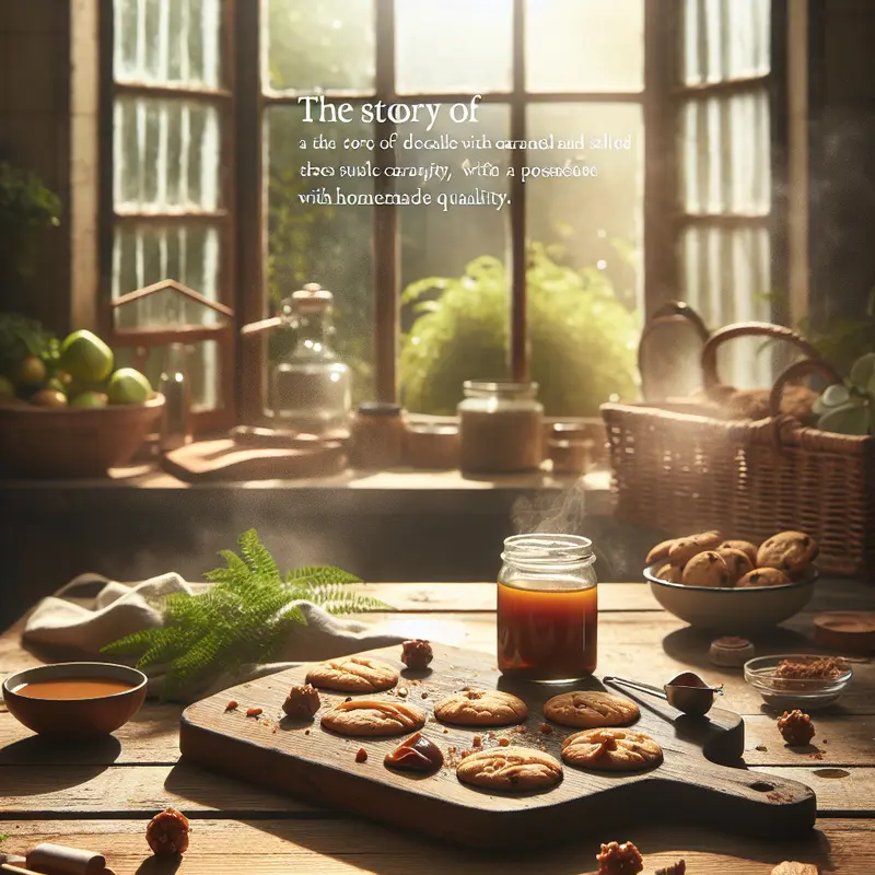 Historia kruchych ciasteczek z kajmakiem i solonymi orzechami – małe słodkie wspomnienia