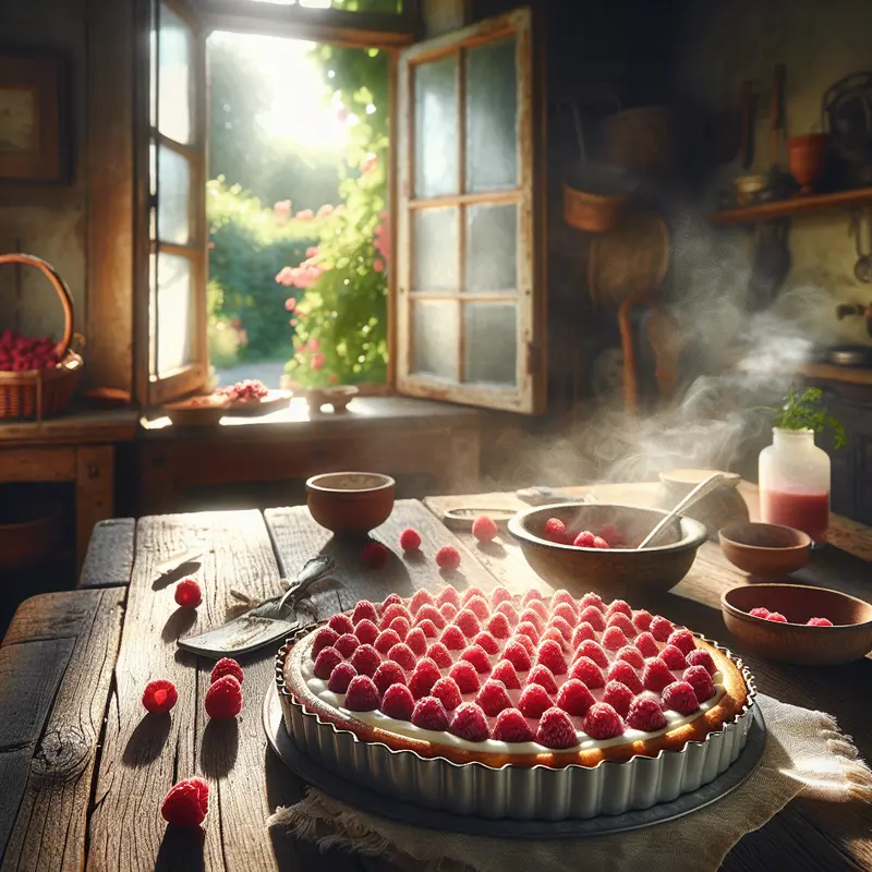 Historia letniego tortu z mascarpone i malin – mój prosty sposób na wspomnienia