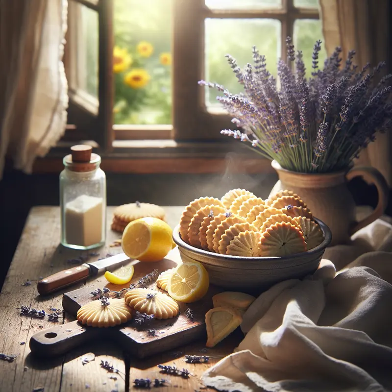 Historia maślanych ciasteczek lawendowo-cytrynowych – małe słodkie wspomnienia