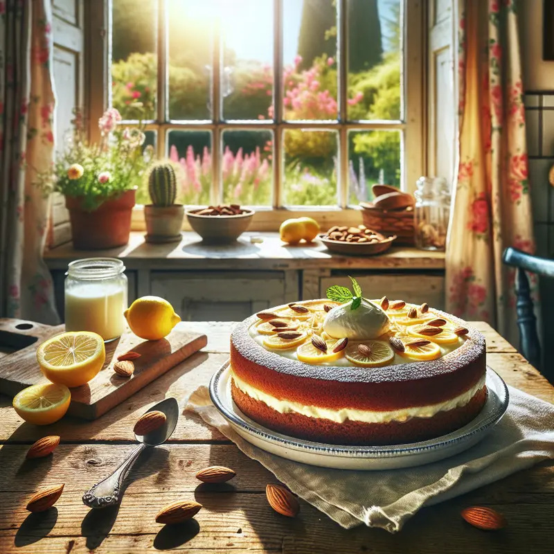 Historia migdałowo-cytrynowego tortu z mascarpone – mój przepis na świętowanie z nutą słońca