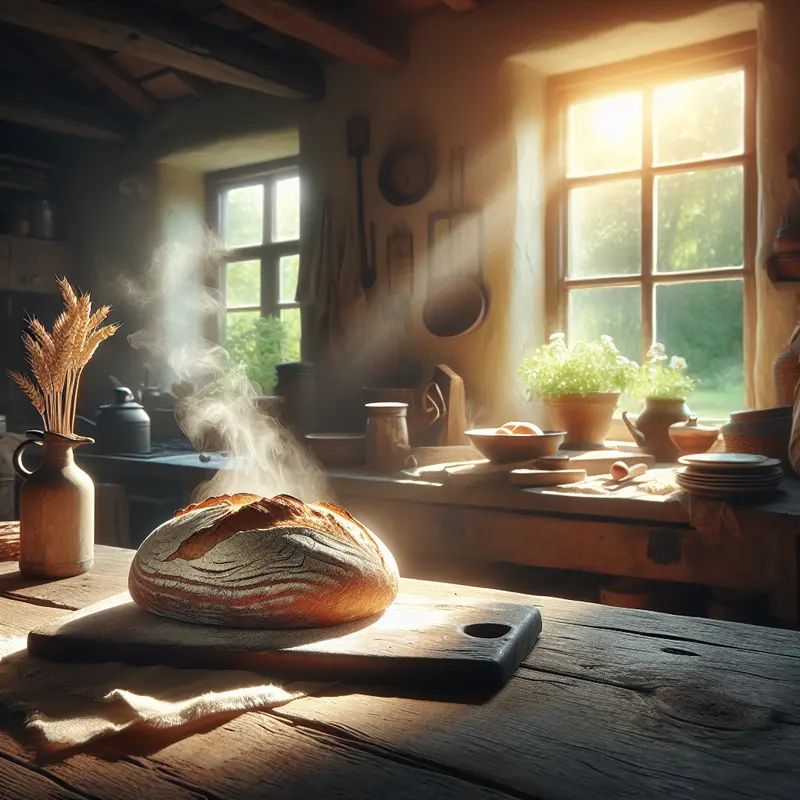 Historia mojego rustykalnego chleba: pachnący domowy bochenek na każdy poranek