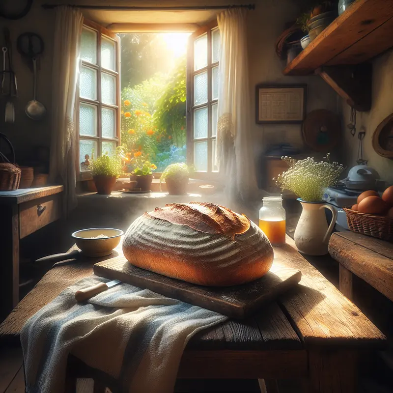 Historia niedzielnego chleba – miękki środek i chrupiąca skórka, czyli mój domowy rytuał