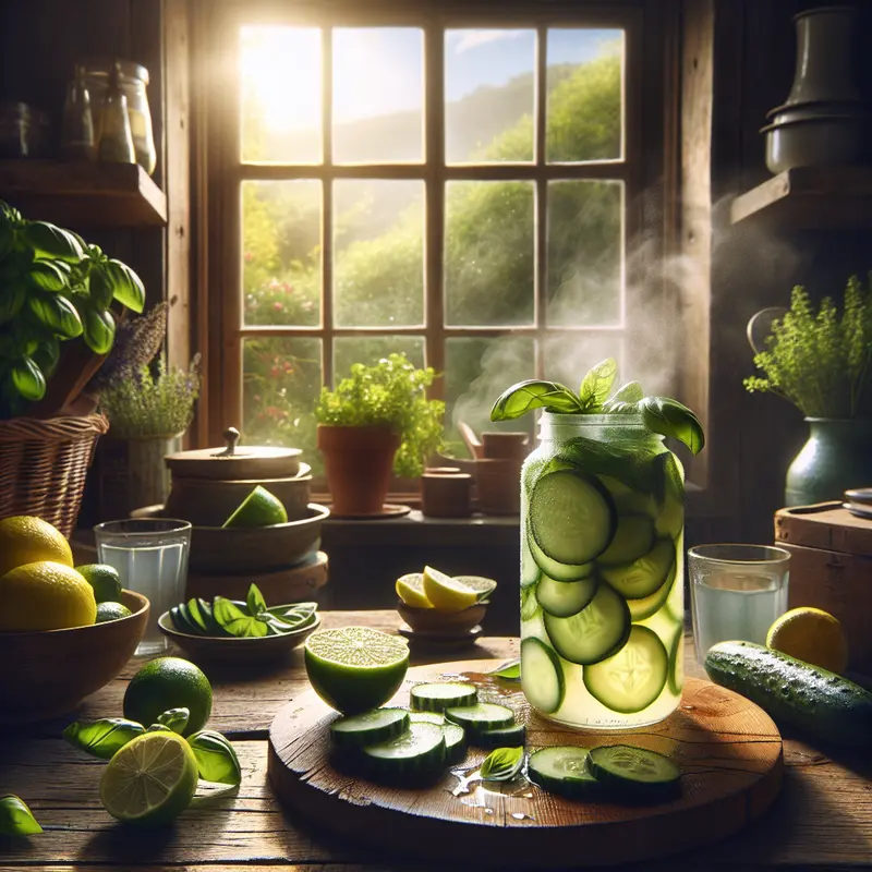 Historia orzeźwienia: limonka, ogórek i bazylia – lemoniada idealna na brunch