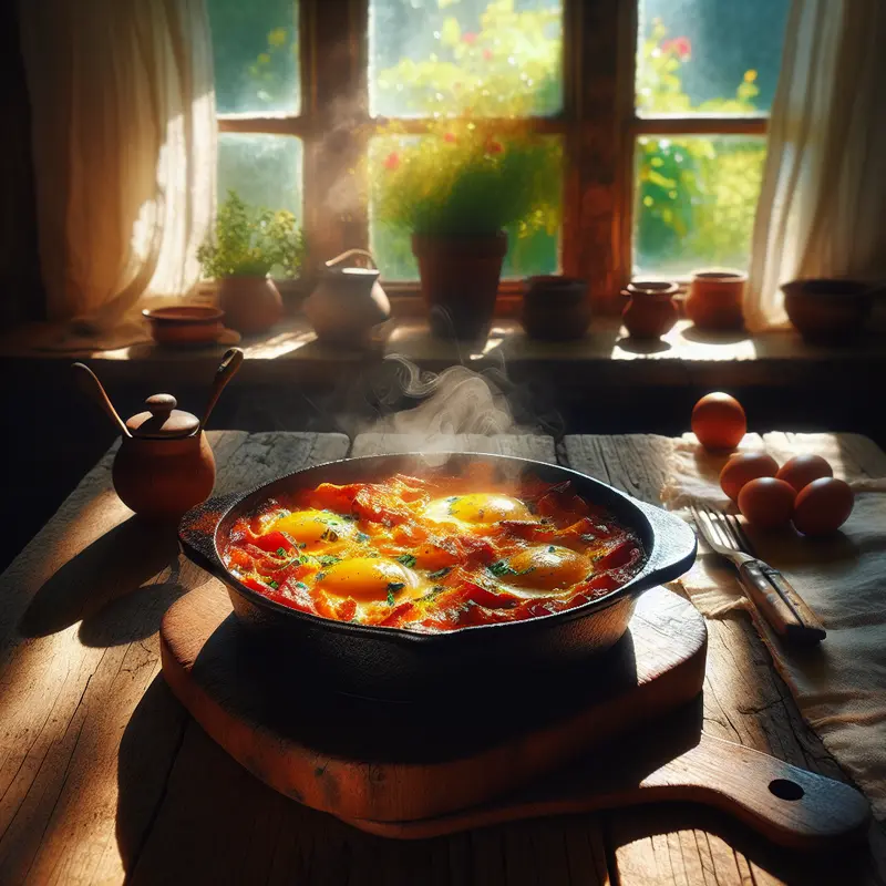 Historia rozgrzewającej szakszuki – mój ulubiony przepis na śniadanie na słono