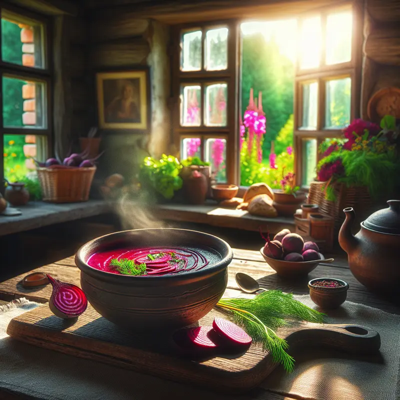 Historia różowego orzeźwienia: mój chłodnik litewski na upalne popołudnia