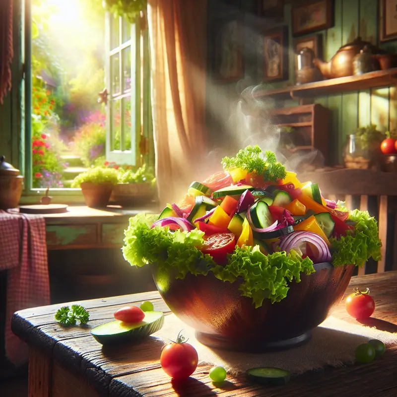 Historia sałatki pełnej lata – lekko, sycąco i z nutą wspomnień