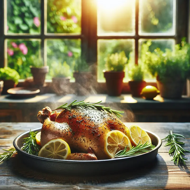 Historia soczystego kurczaka z cytryną i rozmarynem – niedzielny ratunek z kategorii drobiowe