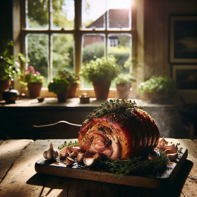 Historia soczystego schabu pieczonego z czosnkiem i tymiankiem – mój pewniak z kategorii mięsne