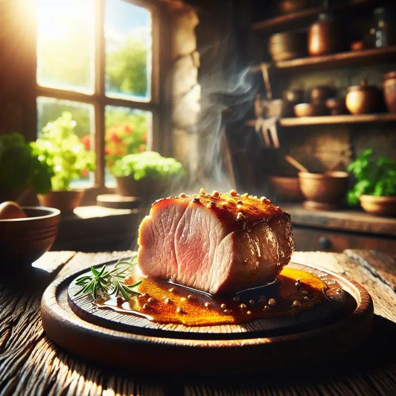 Historia soczystej polędwicy wieprzowej w musztardowo-miodowym sosie – mój rodzinny ratunek na mięsny obiad