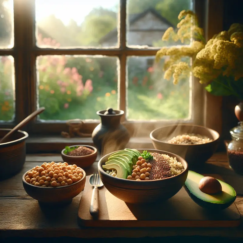 Historia sycącej lekkości: komosa, ciecierzyca i awokado