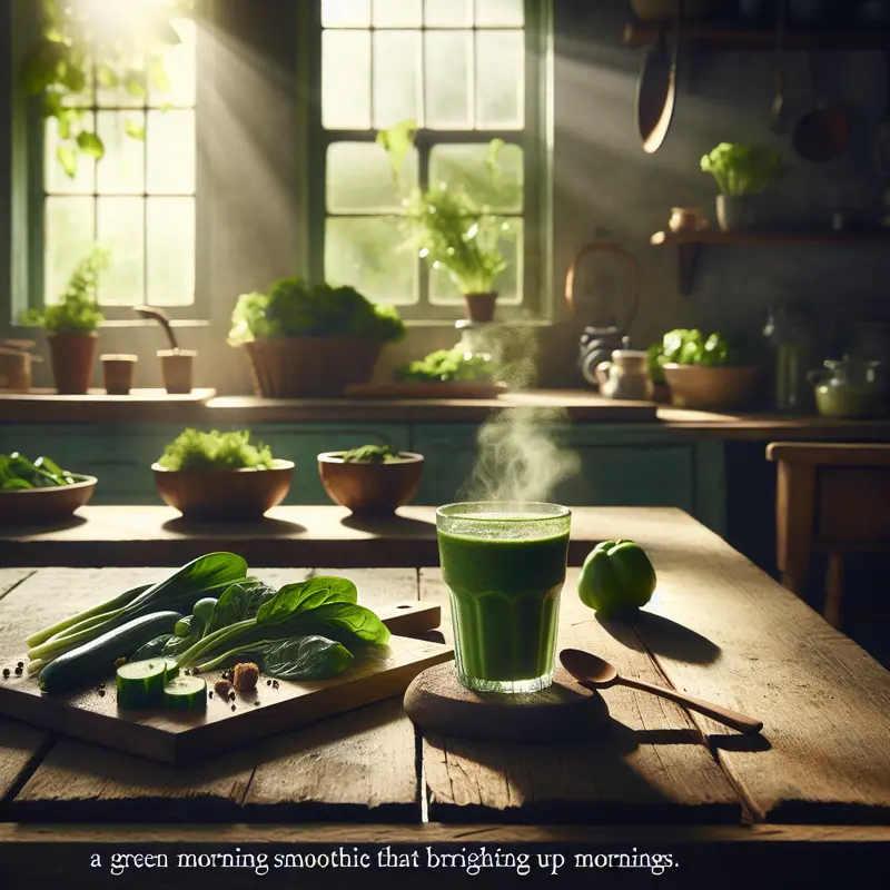 Historia zielonego porannego koktajlu, który rozświetlił moje poranki