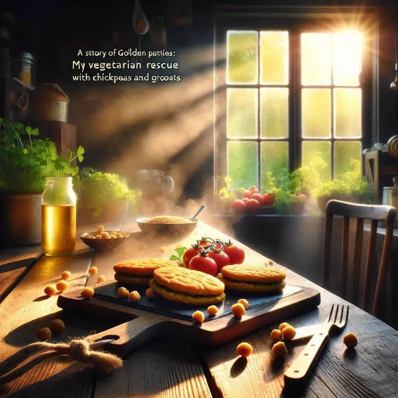 Historia złotych kotletów: mój wegetariański ratunek z ciecierzycy i kaszy