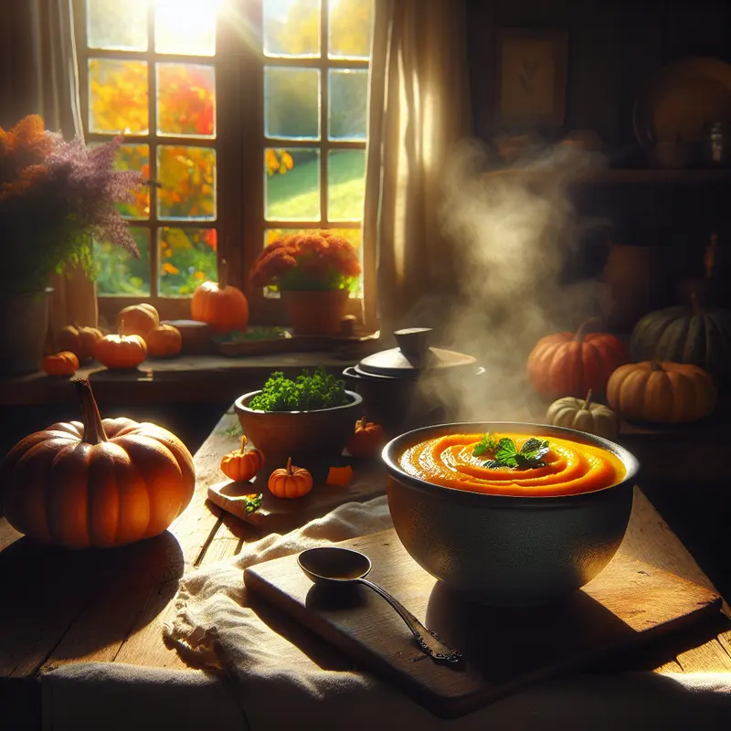 Historia aksamitnego kremu z pieczonej dyni – mój jesienny ratunek w misce