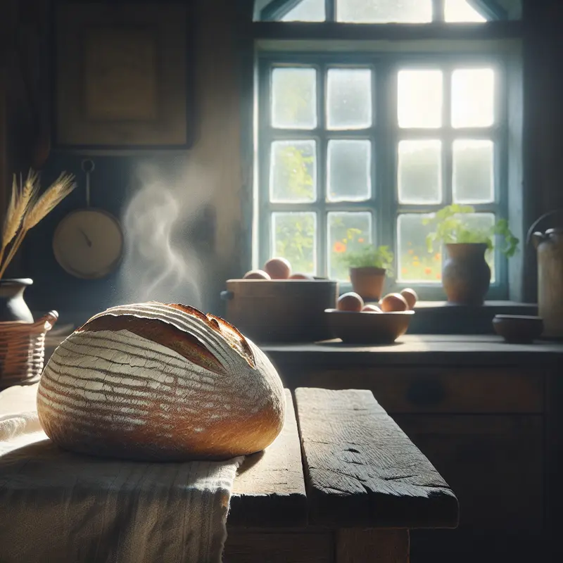 Historia chleba bez zagniatania – mój rytuał na miękki, chrupiący bochenek
