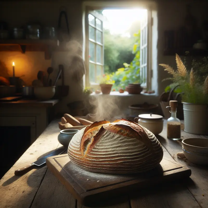 Historia chleba, który pachnie jak dom – mój zakwasowy bochenek