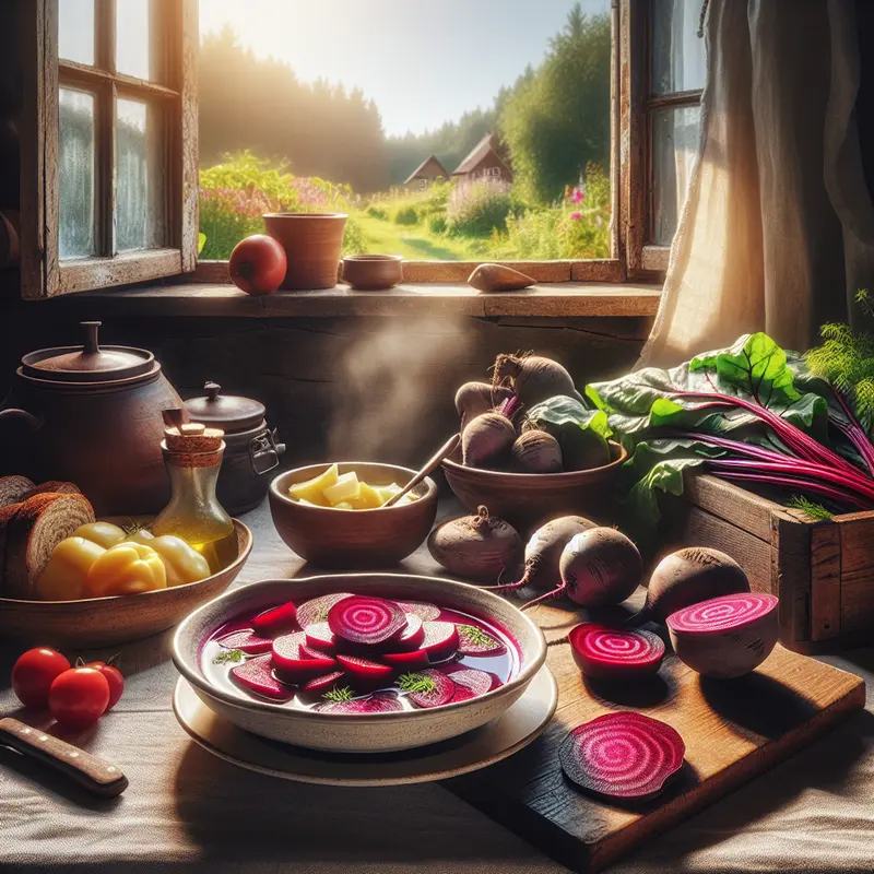 Historia chłodnika litewskiego – mój letni ratunek z buraczków