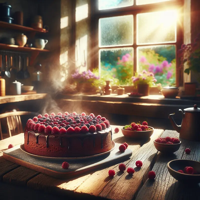 Historia czekoladowo-malinowego tortu – mój sposób na radosne świętowanie