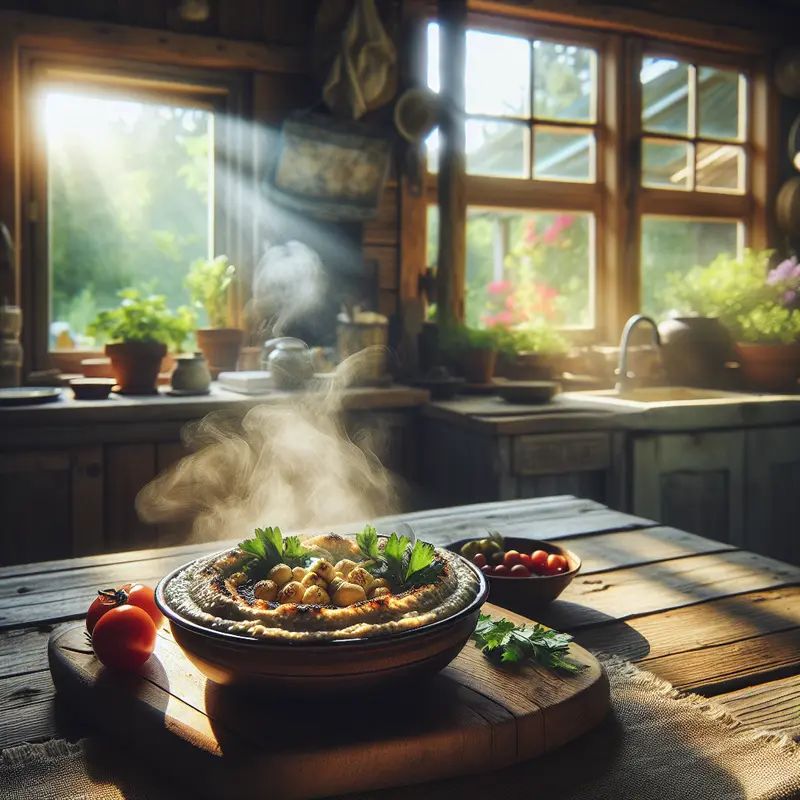 Historia dymnego dipu: mój baba ganoush na letnie spotkania