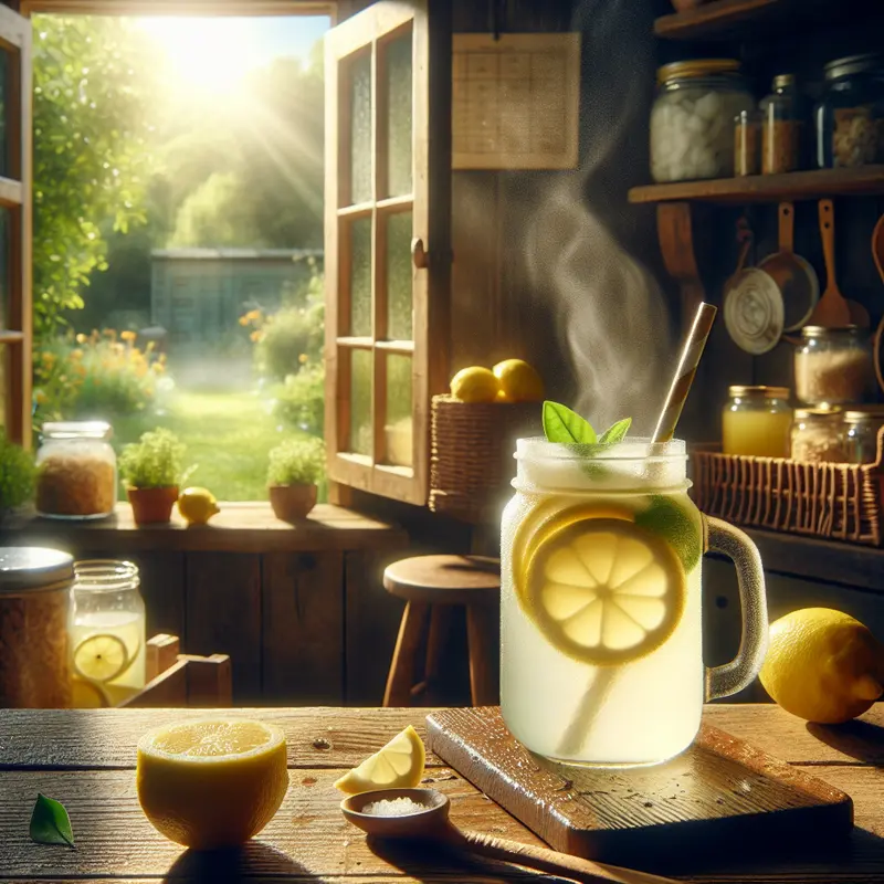 Historia idealnej lemoniady ogrodowej, czyli mój ratunek na upały