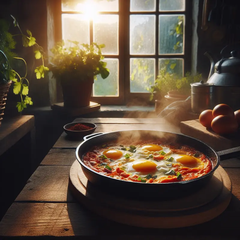 Historia idealnej szakszuki – mój gorący ratunek na słone brunchowe poranki