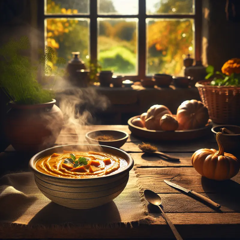 Historia kremowego curry z dynią – mój wegański comfort food na chłodne dni