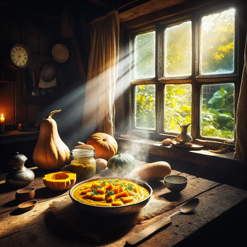 Historia kremowego curry z dynią – mój wegański comfort food na chłodne wieczory