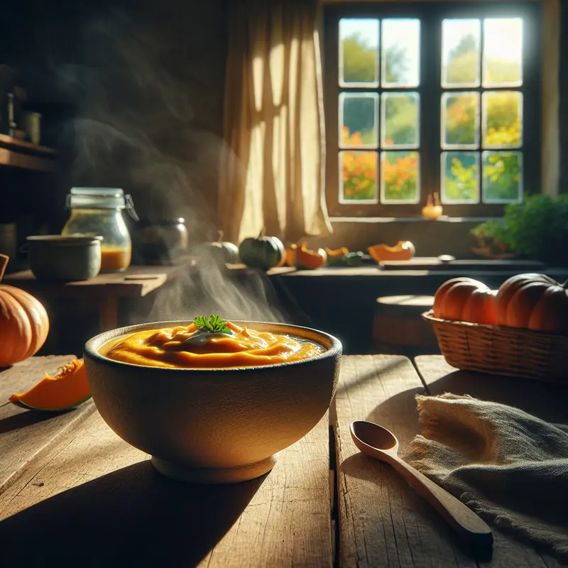 Historia kremu z pieczonej dyni – ciepły koc w misce