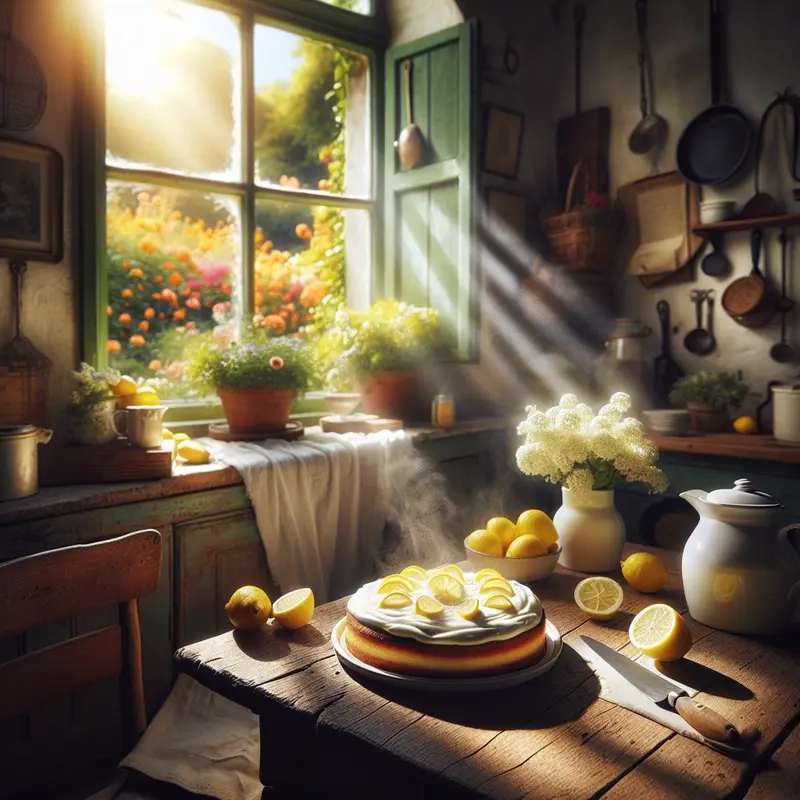 Historia lekkości: mój tort cytrynowo‑jogurtowy z mascarpone