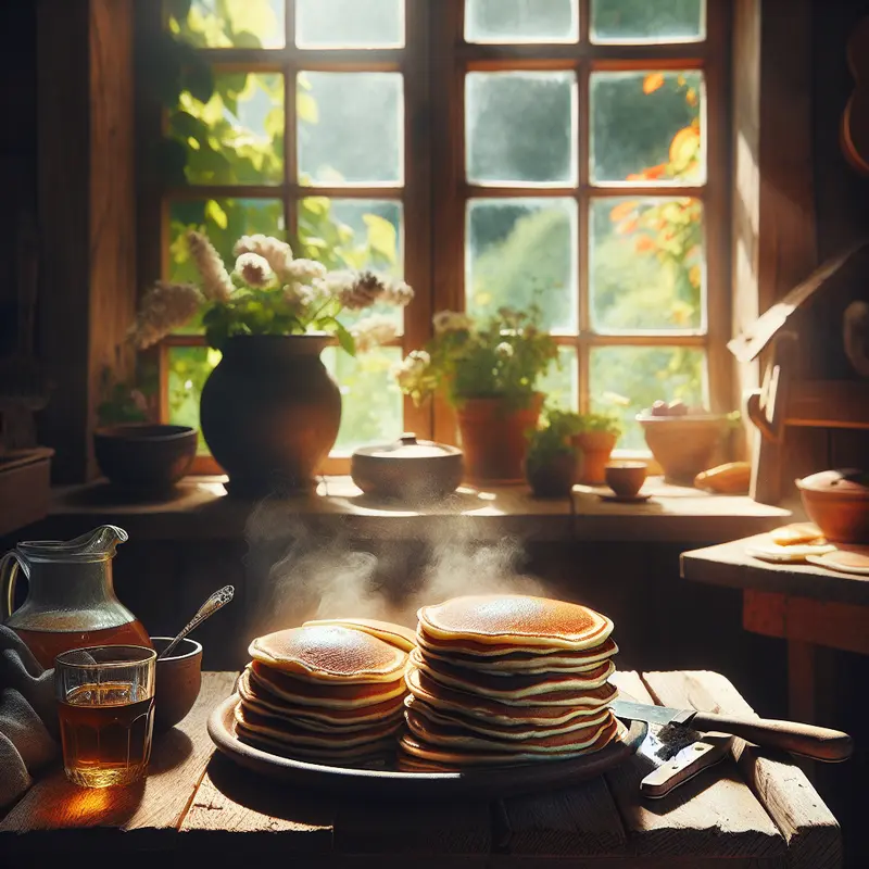 Historia leniwych ricotta pankejków – mój słodki poranek przy oknie