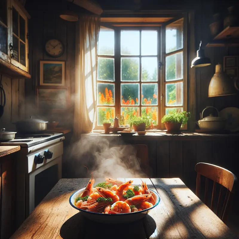 Historia letnich krewetek na maśle – mój szybki obiad z nutą morza