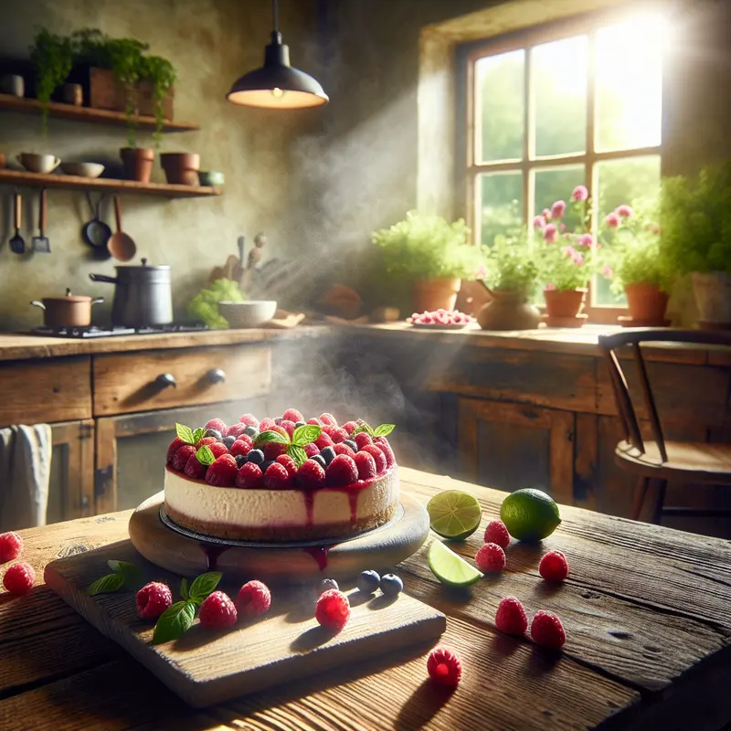 Historia letniego sernika bez pieczenia: mój chłodny ratunek z malinami i limonką