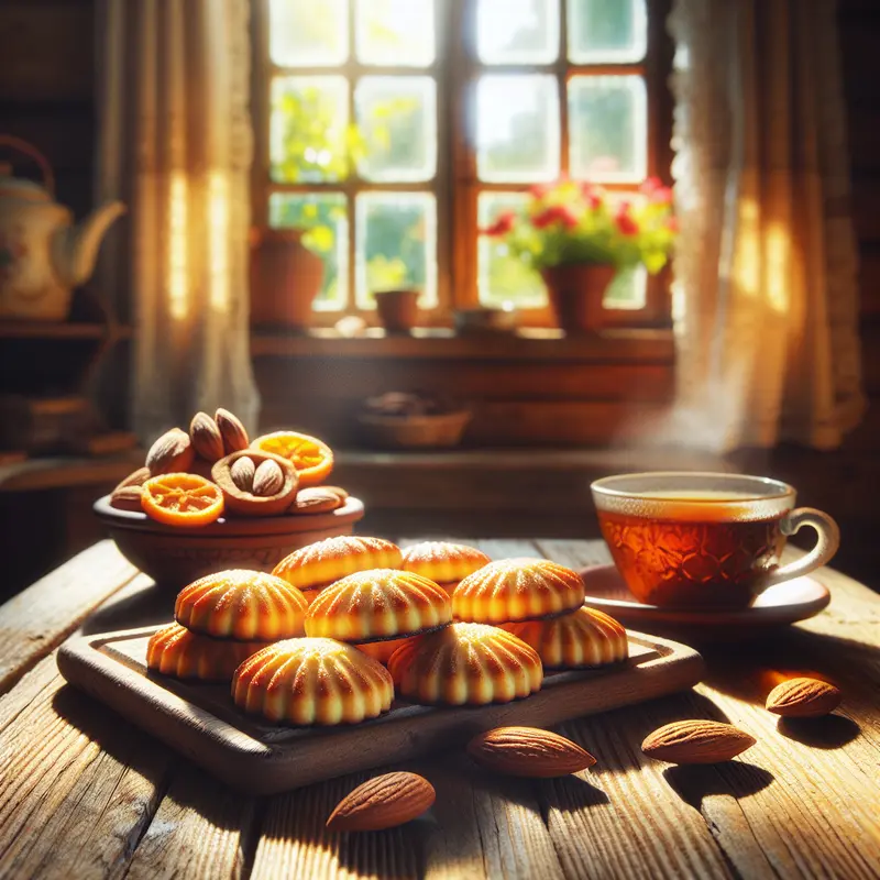 Historia małych ciasteczek migdałowo-pomarańczowych – idealne do herbaty i wspomnień