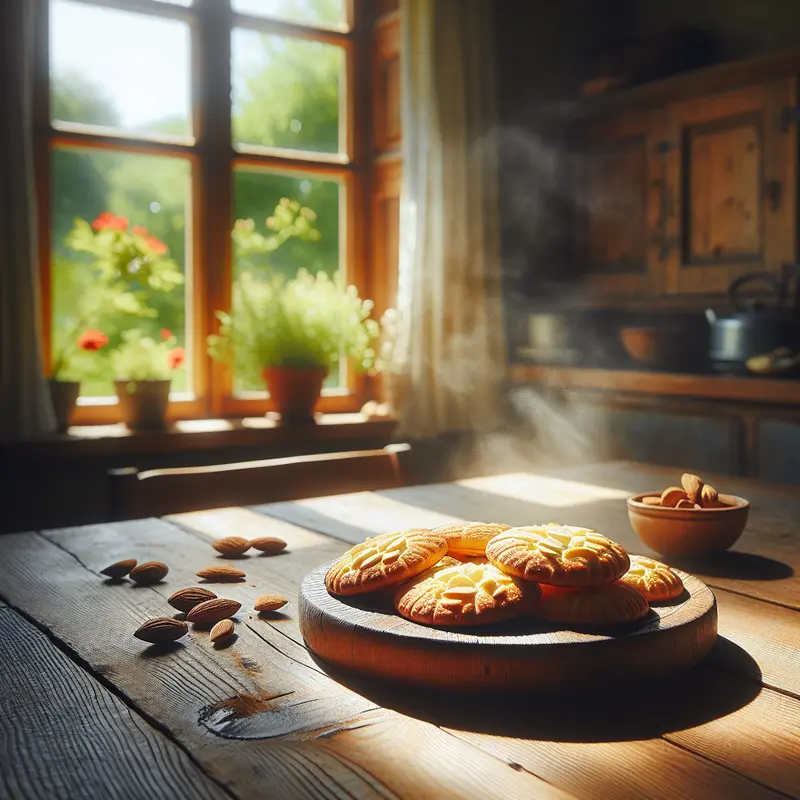 Historia maślanych ciasteczek z migdałową nutą – małe słodkie wspomnienie