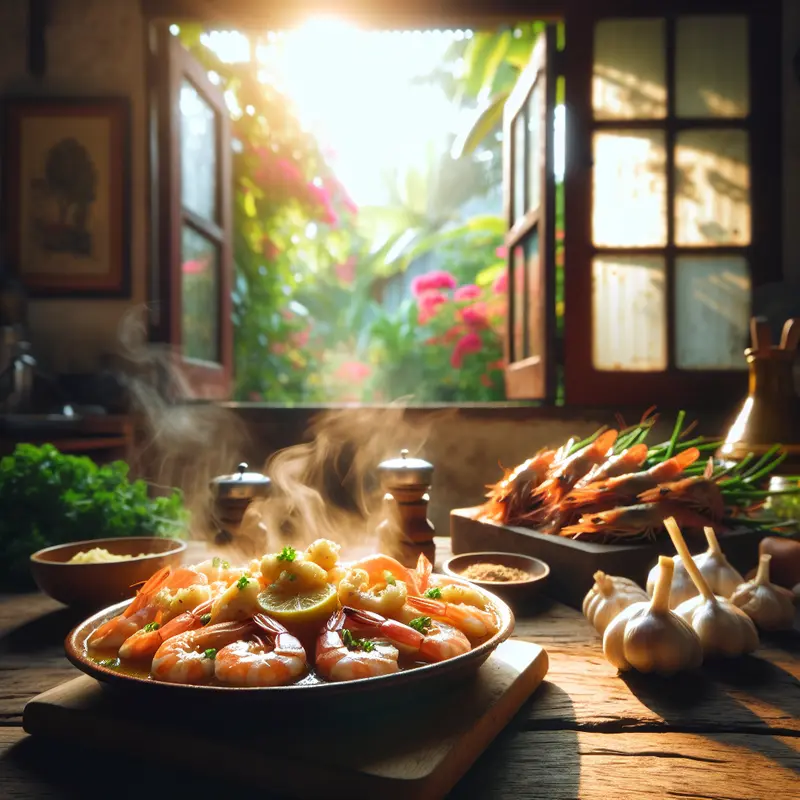 Historia maślanych krewetek z czosnkiem – szybki przepis na kolację jak nad morzem