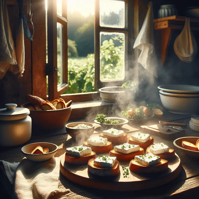 Historia moich ulubionych grzanek z kozim serem – przystawka, którą podaję na ciepło i na zimno