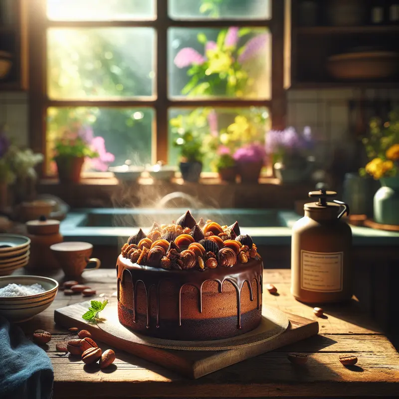 Historia mojego czekoladowo‑kawowego tortu ze słonym karmelem – idealny na świętowanie