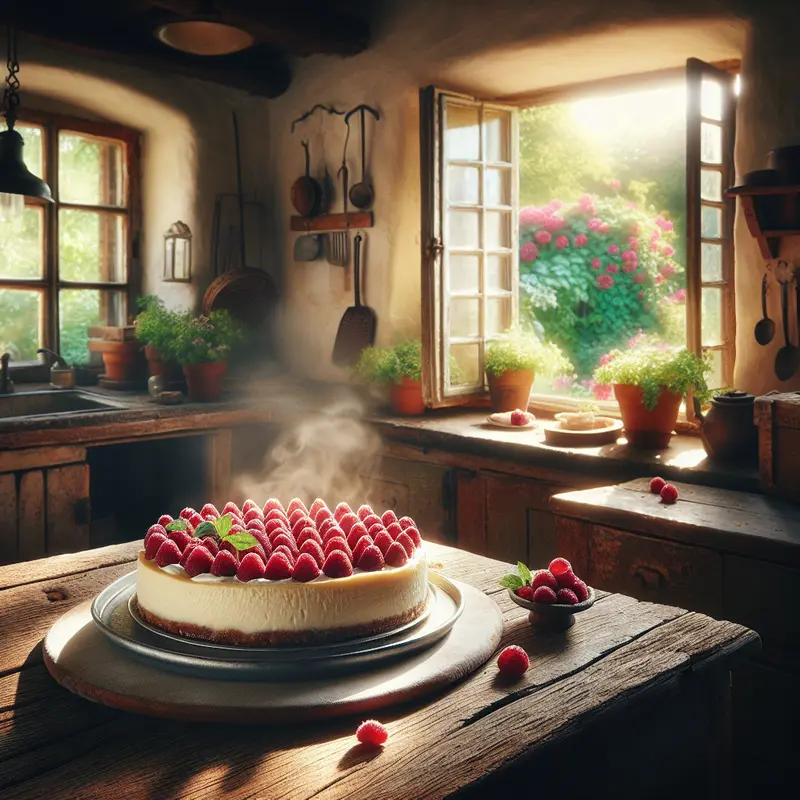 Historia mojego sernika na zimno z mascarpone i malin – prosty deser bez pieczenia