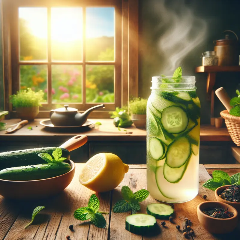 Historia mojej idealnej lemoniady: ogórek, mięta i zielona herbata – orzeźwienie na cały dzień