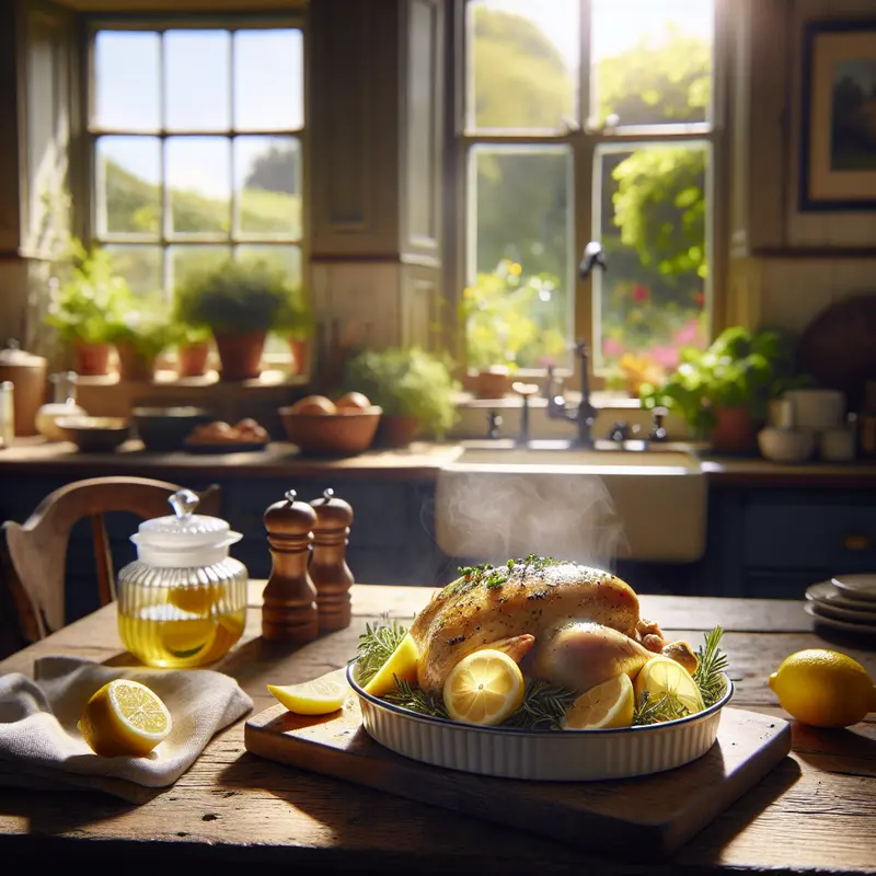 Historia niedzielnego kurczaka z cytryną i ziołami – mój klasyk drobiowy