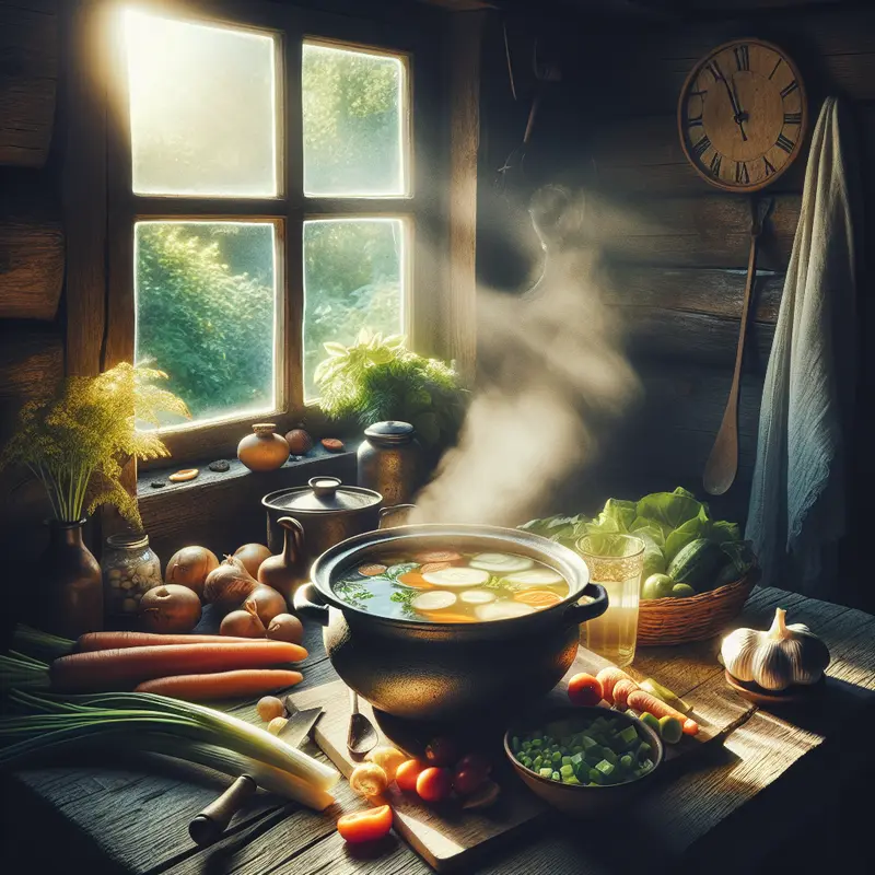 Historia niedzielnego rosołu, czyli mój tradycyjny lek na smutki