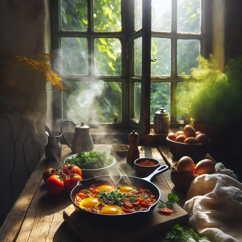 Historia niedzielnej szakszuki: pikantny poranek na słono