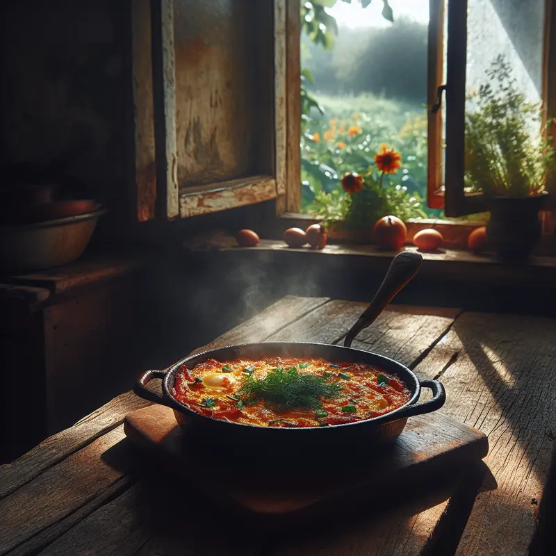 Historia pachnącej szakszuki – mój słony ratunek na brunch