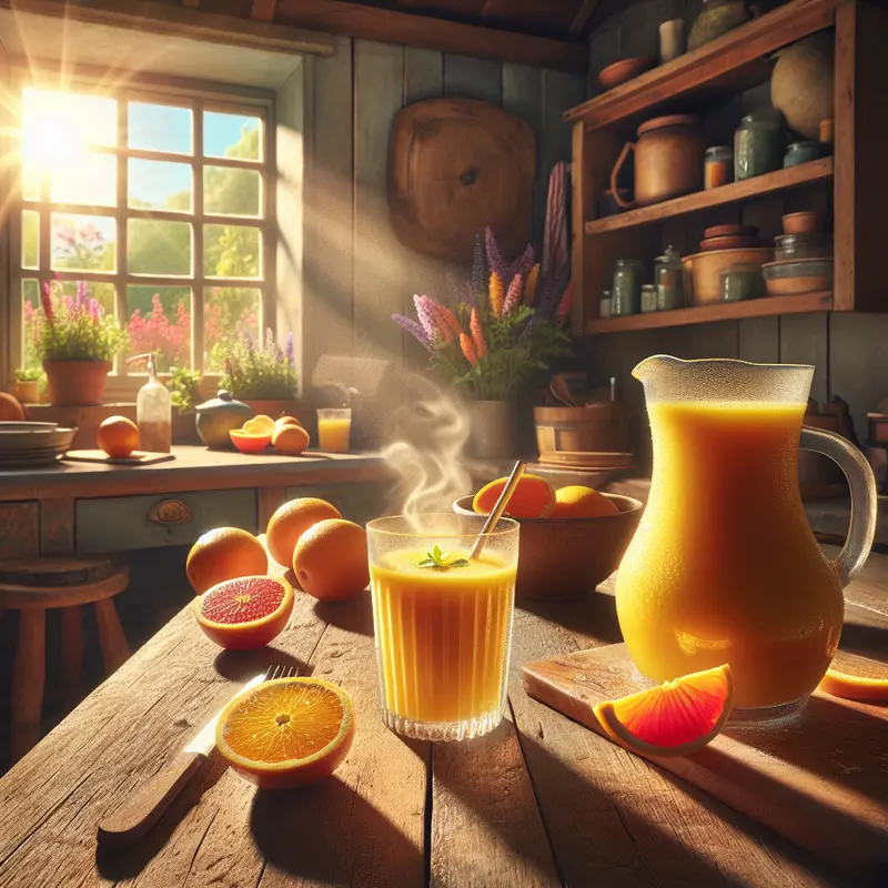 Historia porannego słońca w szklance – cytrusowe smoothie na dobry start