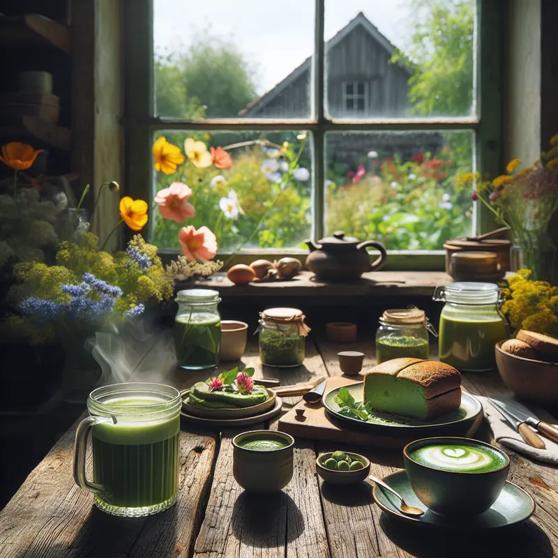 Historia porannego spokoju: mój matcha latte na leniwe brunchowe poranki