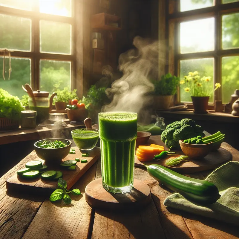 Historia porannego zielonego smoothie – mój sekret energii na brunch