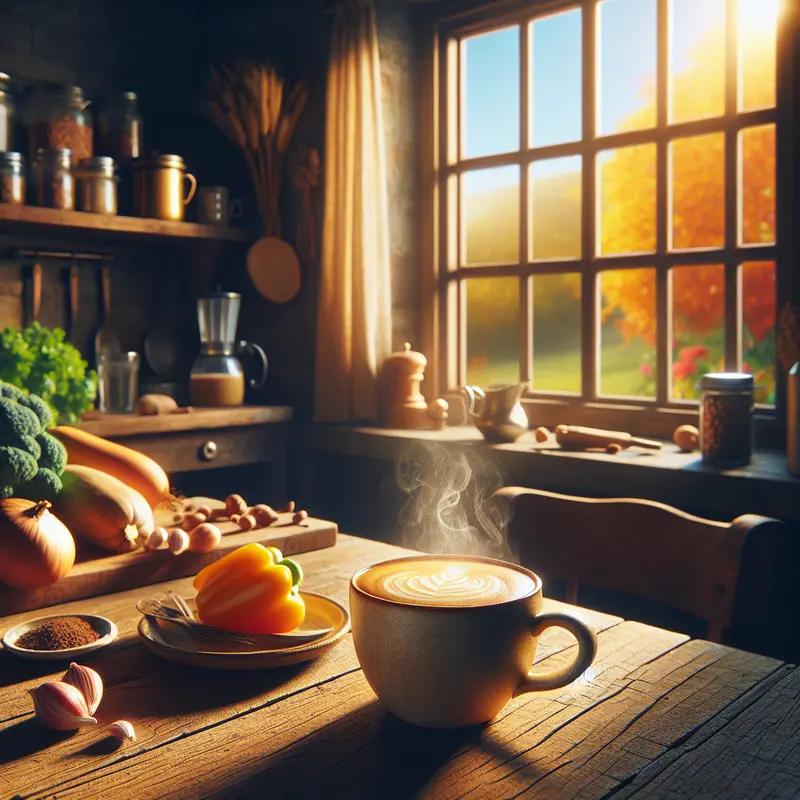 Historia porannego złotego latte – mój rozgrzewający rytuał przed dniem pełnym planów